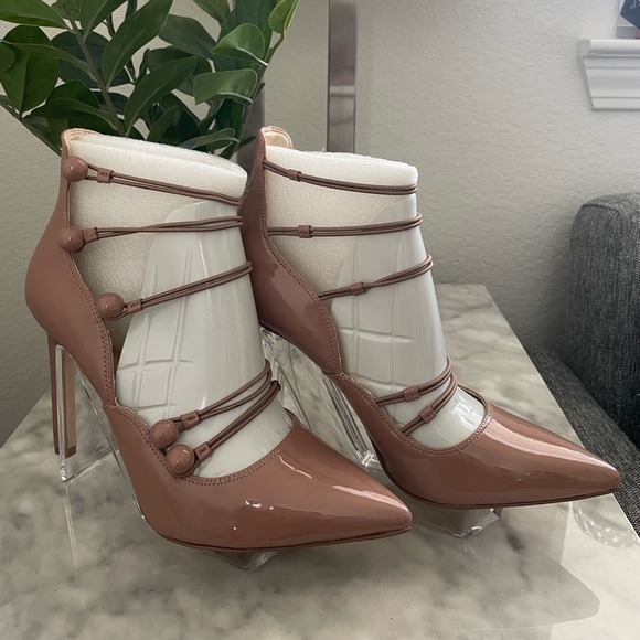 NIB Nine West Natural Tennyson Pump 7M - Picture 3 of 8